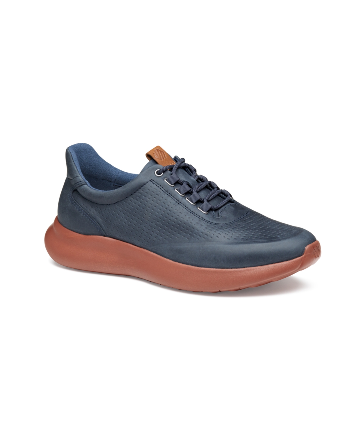 Men's Amherst 2.0 Embossed U-Throat Sneakers - Navy Oiled Full Grain