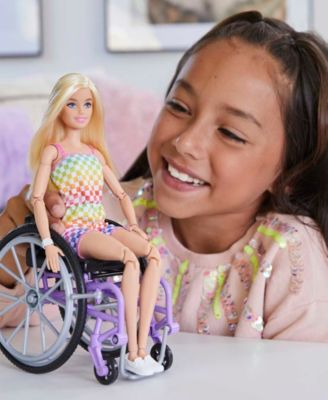 Barbie Fashionistas Doll with Wheelchair and Ramp and Blonde Hair
