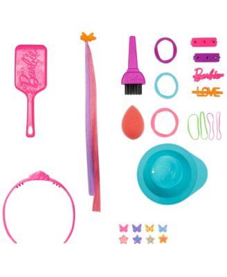Barbie Deluxe Styling Head, Barbie Totally Hair, Blonde Rainbow Hair