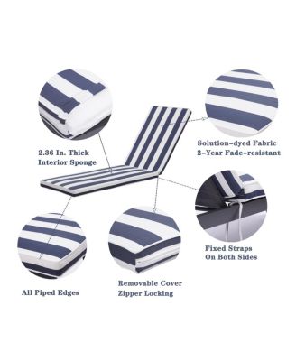 Streamdale 2-Piece Outdoor Lounge Chair Cushions