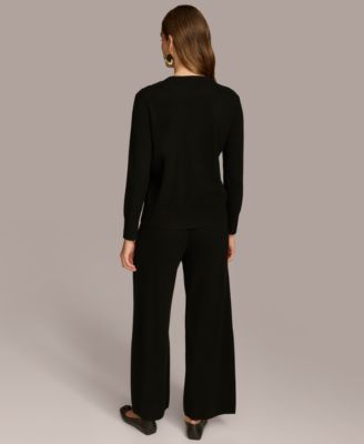 Donna Karan New York Cashmere Blend Sweater & Pants