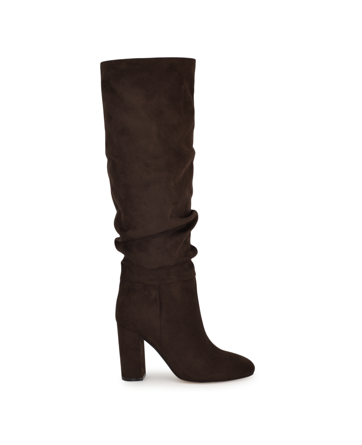 Nine West Women's Magnett Block Heel Slouchy Knee High Boots