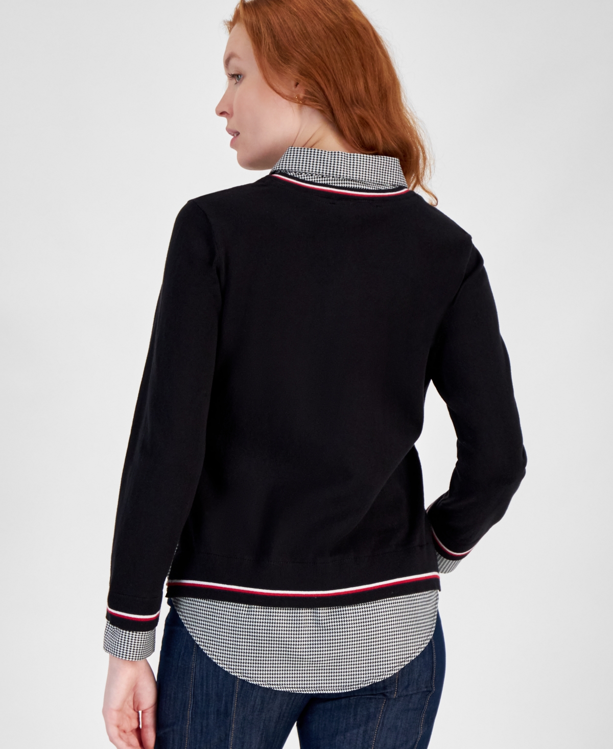 Tommy Hilfiger Women's Cornell Sweater & Button-Up Shirt