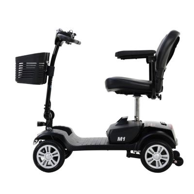 Streamdale Compact Travel Scooter 300W/300lbs, Gloss Black