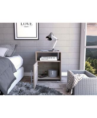 Streamdale Nordico Nightstand - Single Cabinet