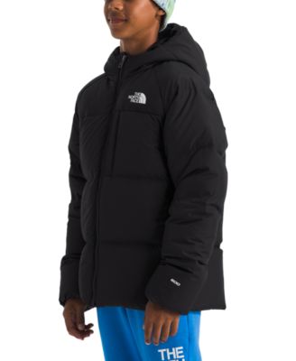 Big Boys North Quilted Full-Zip Hooded Down Jacket