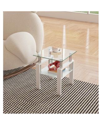  Modern Tempered Glass Coffee Table