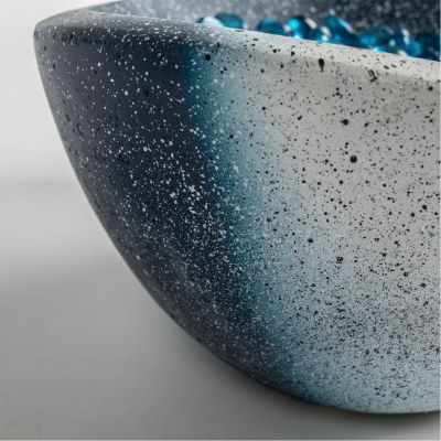 Streamdale Portable Mixed Color Fire Pit for Indoor & Outdoor Use