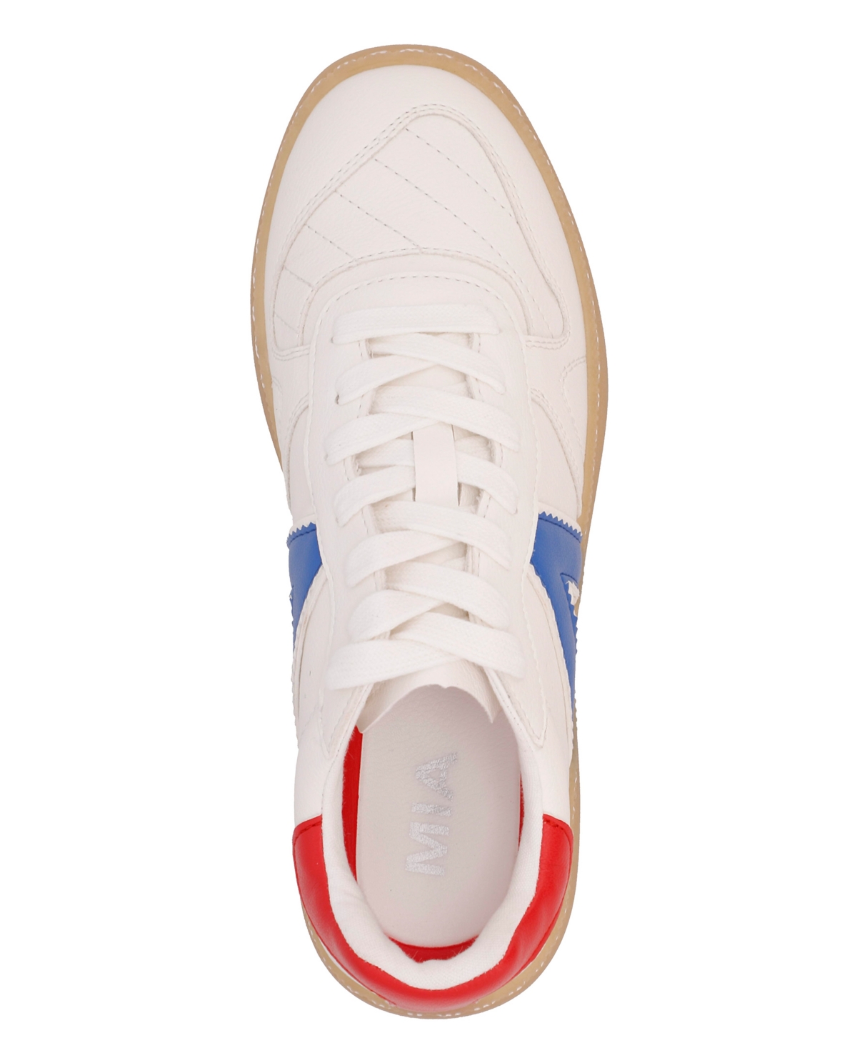 Mia Women's Vesta Lace Up Color-Block Fashion Sneakers -Cobalt