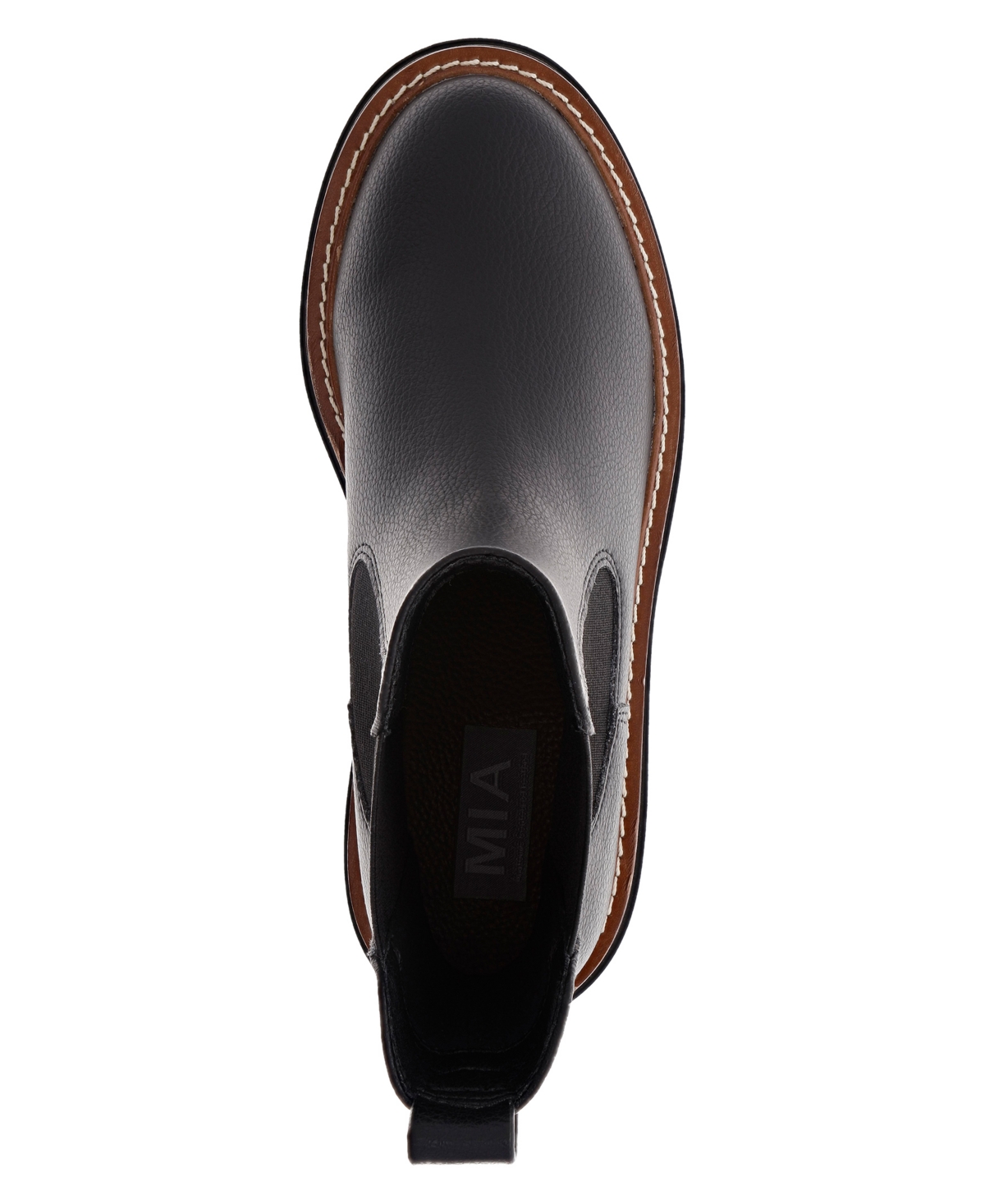 Mia Women's Fala Water-Resistant Lug Sole Leather Boots