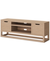 Closeout! Atwell Media Console - Natural Oak