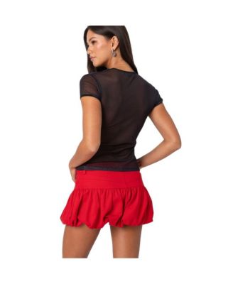 Aloha sheer mesh T shirt