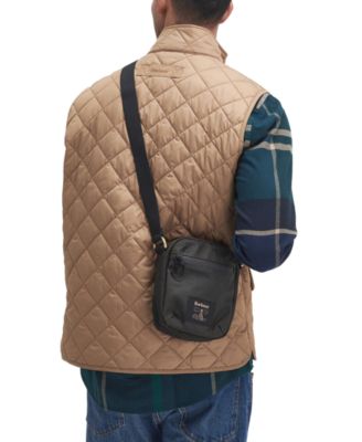 Men's Field Wax Logo Crossbody Bag