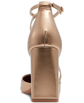 ALDO Women's Milley Strap Pointed-Toe Block Heel Pumps