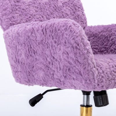 Cozy Artificial Alpaca Wool Recliner with Adjustable Support