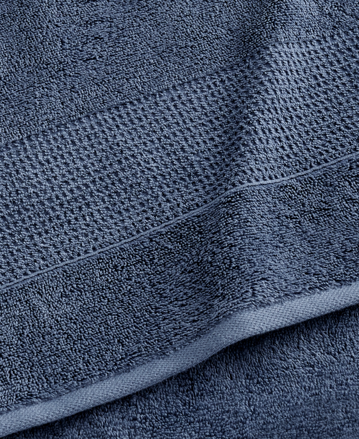 Oake Organic Cotton Bath Towel, 30" X 56", Exclusively At Macy's In Indigo