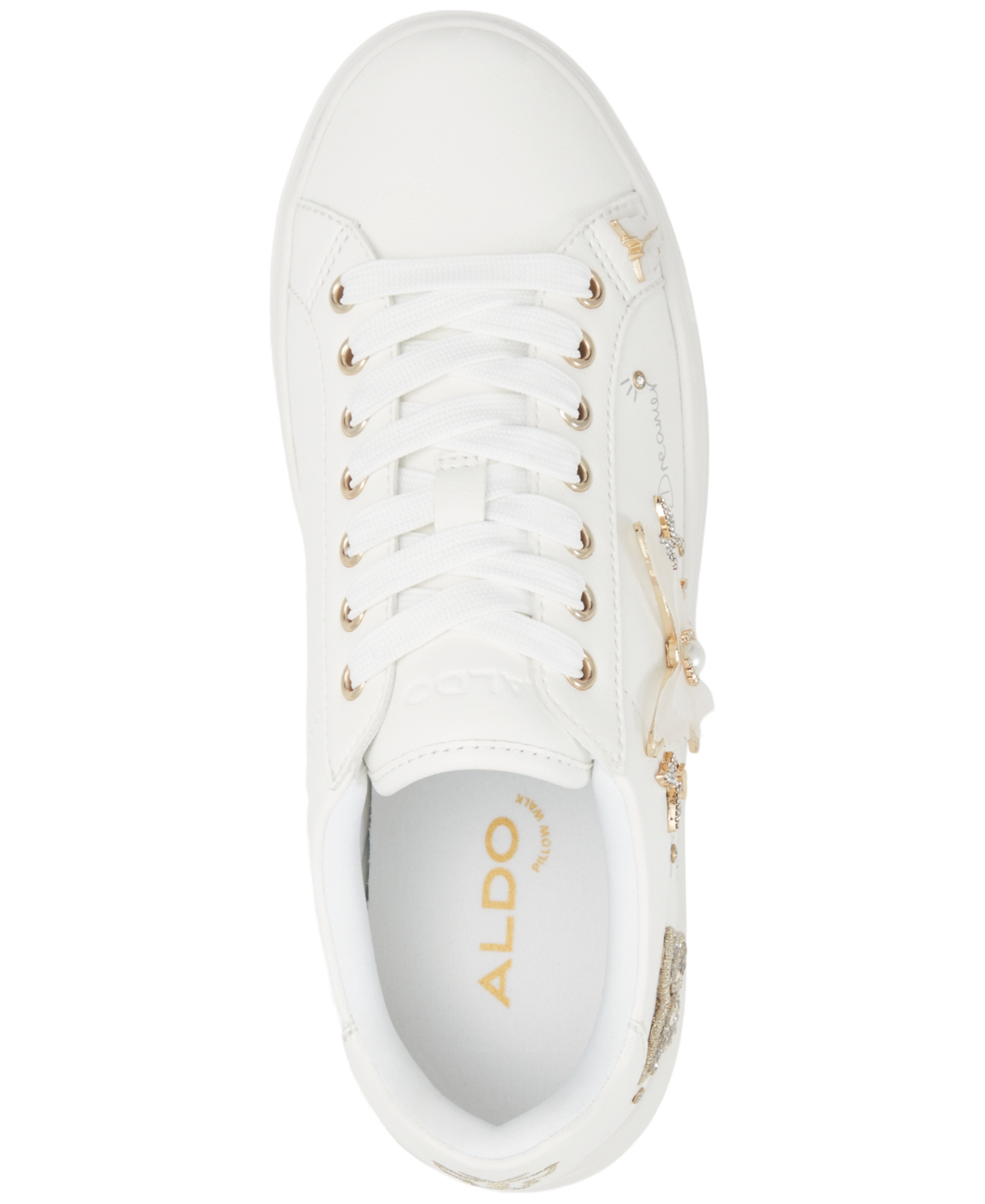Aldo Women's Pearlwing Embellished Lace-Up Sneakers