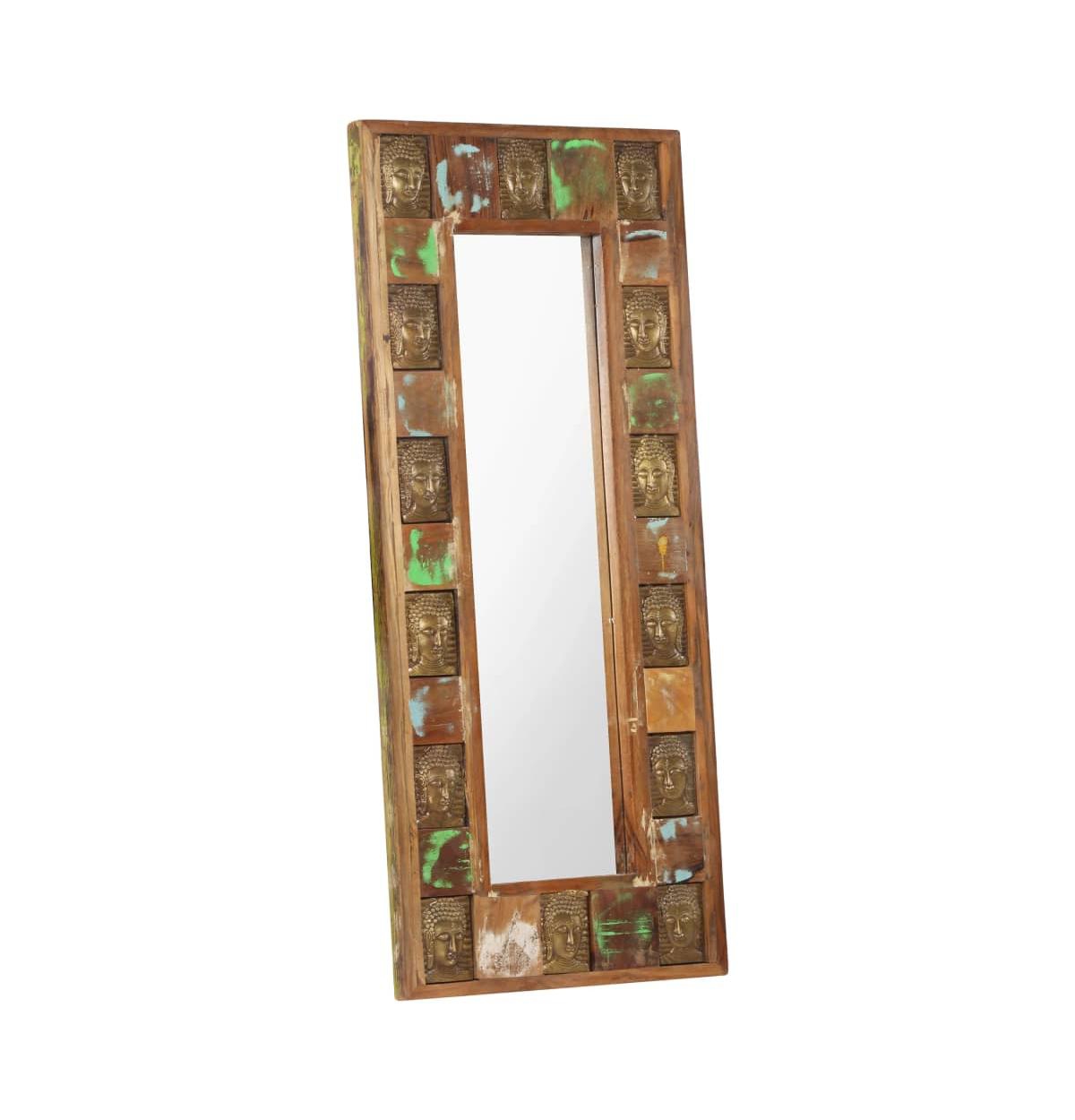 vidaXL Mirror with Buddha Cladding 19.7