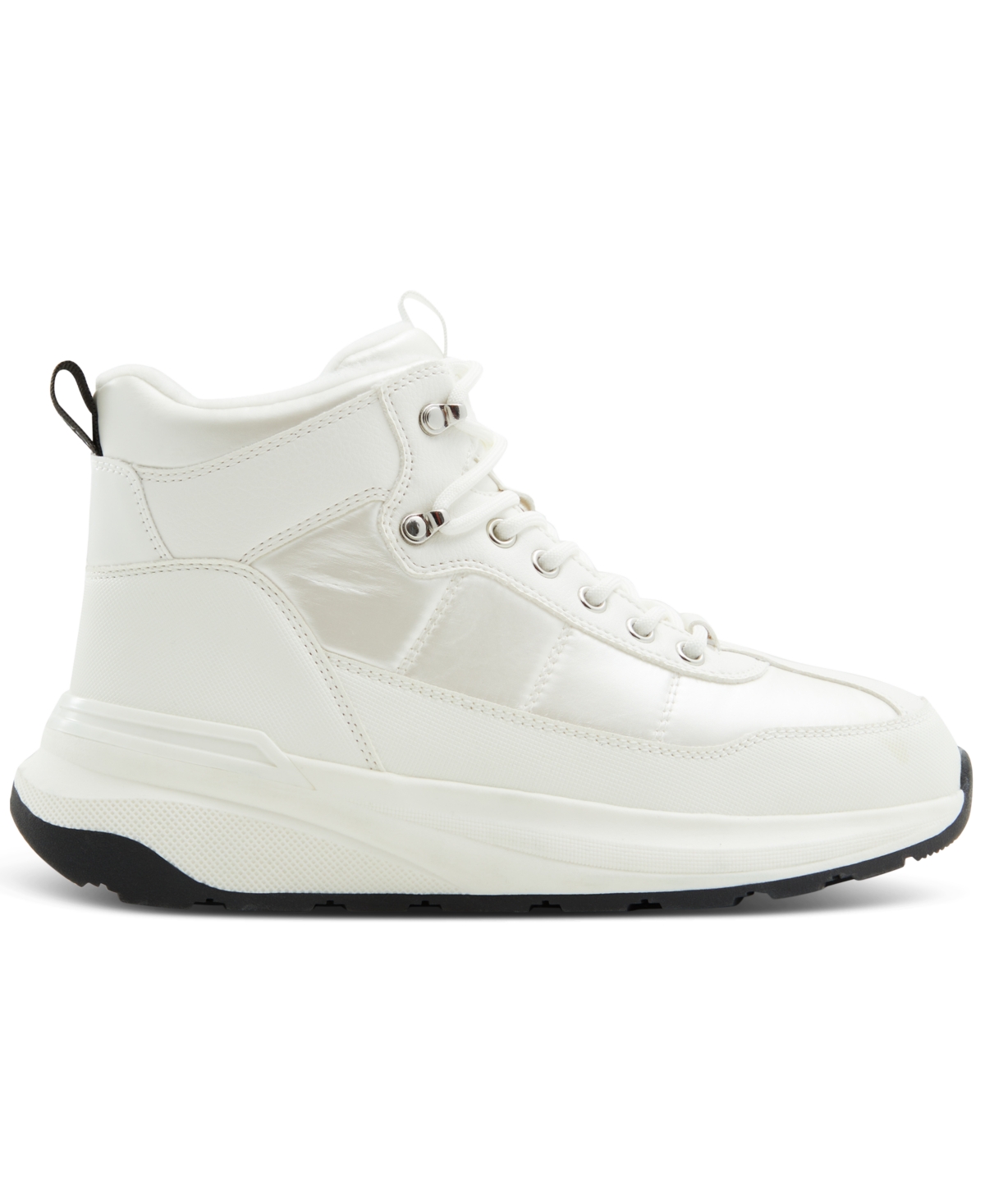 Shop Aldo Women's Priemeth Lace-up Waterproof Warm Lined Ankle Boots In White