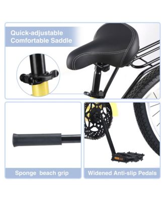 Streamdale Men's Single-Speed Cruiser Bike Comfortable and Stylish