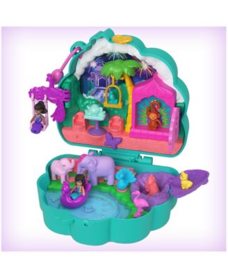 Polly Pocket Peacock Garden Compact with 2 Micro Dolls - Macy's