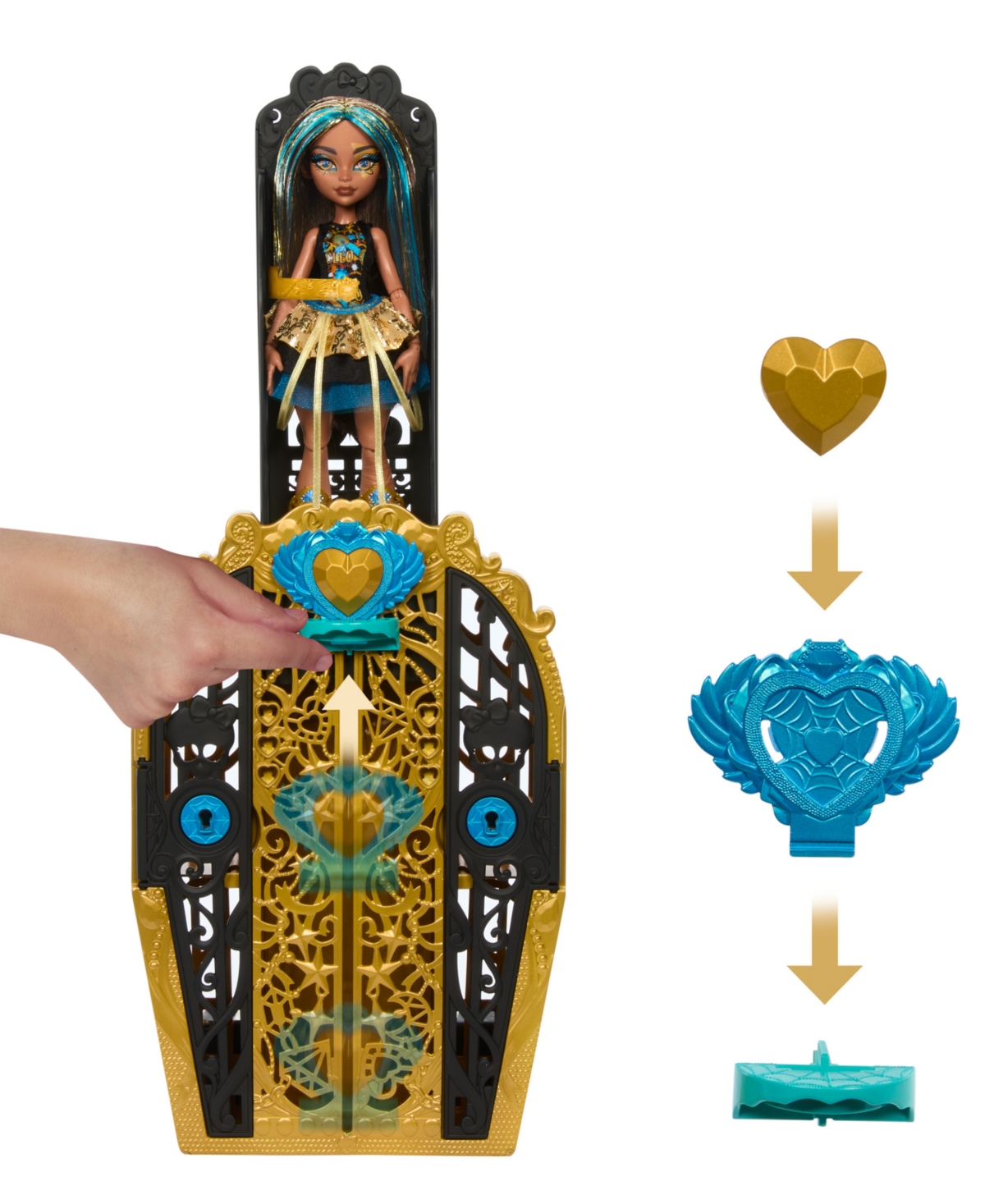 Monster High Skulltimate Secrets Monster Mysteries Playset In Multi-color