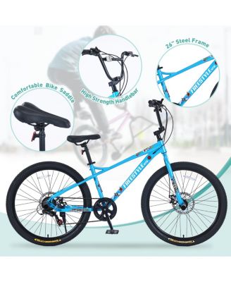 Streamdale Freestyle Kids Bike, 26in, Double Disc Brakes