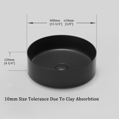 Stylish Ceramic Vessel Sink for Bathrooms