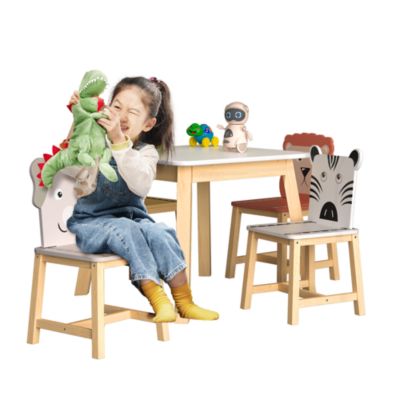 Streamdale 5-Piece Adorable Animal Table & Chairs