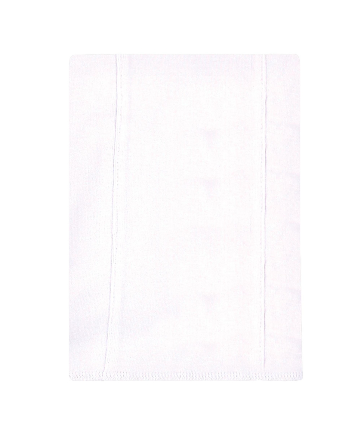 Touched by Nature Unisex Baby Organic Cotton Burp Cloths 7pk, Gray Woodland, One