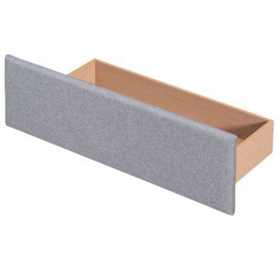 Streamdale Linen Platform Bed with Drawers