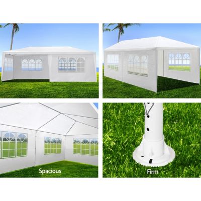 Streamdale Wedding Canopy Tent with Sidewalls (10x20')