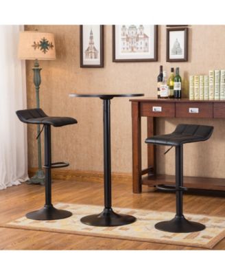 Belham Metal Bar Set with 2 Swivel Stools