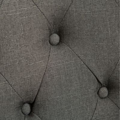 Streamdale 7-piece Dining Set, Turned-Leg Dining Table with 6 Tufted Chairs