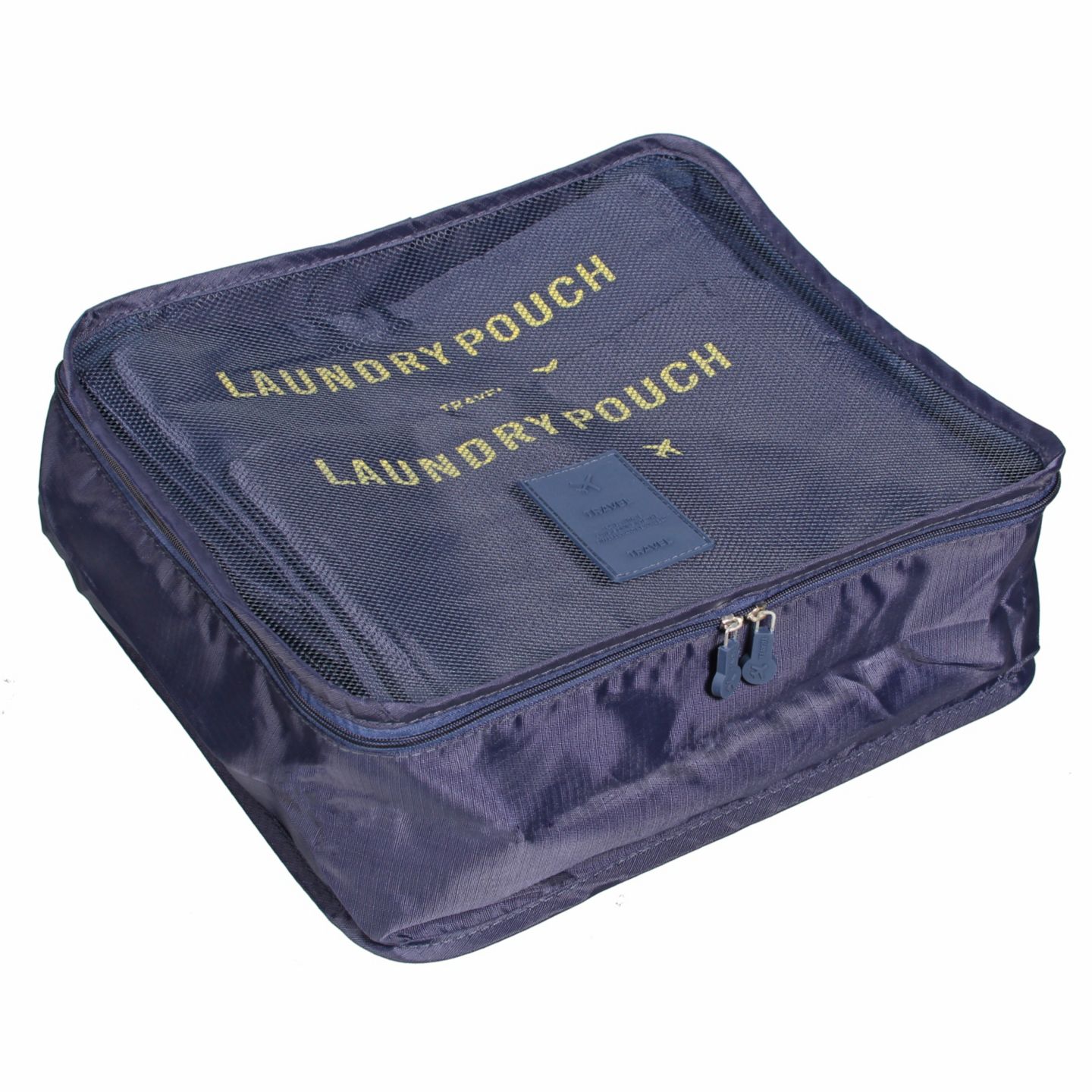 Чемоданы Nicci 6 Piece Set Luggage Organizer, цвет: Тёмно-синий — фото 5