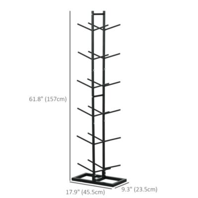 Ball Storage Rack, Basketball Holder, 12-Ball Organizer