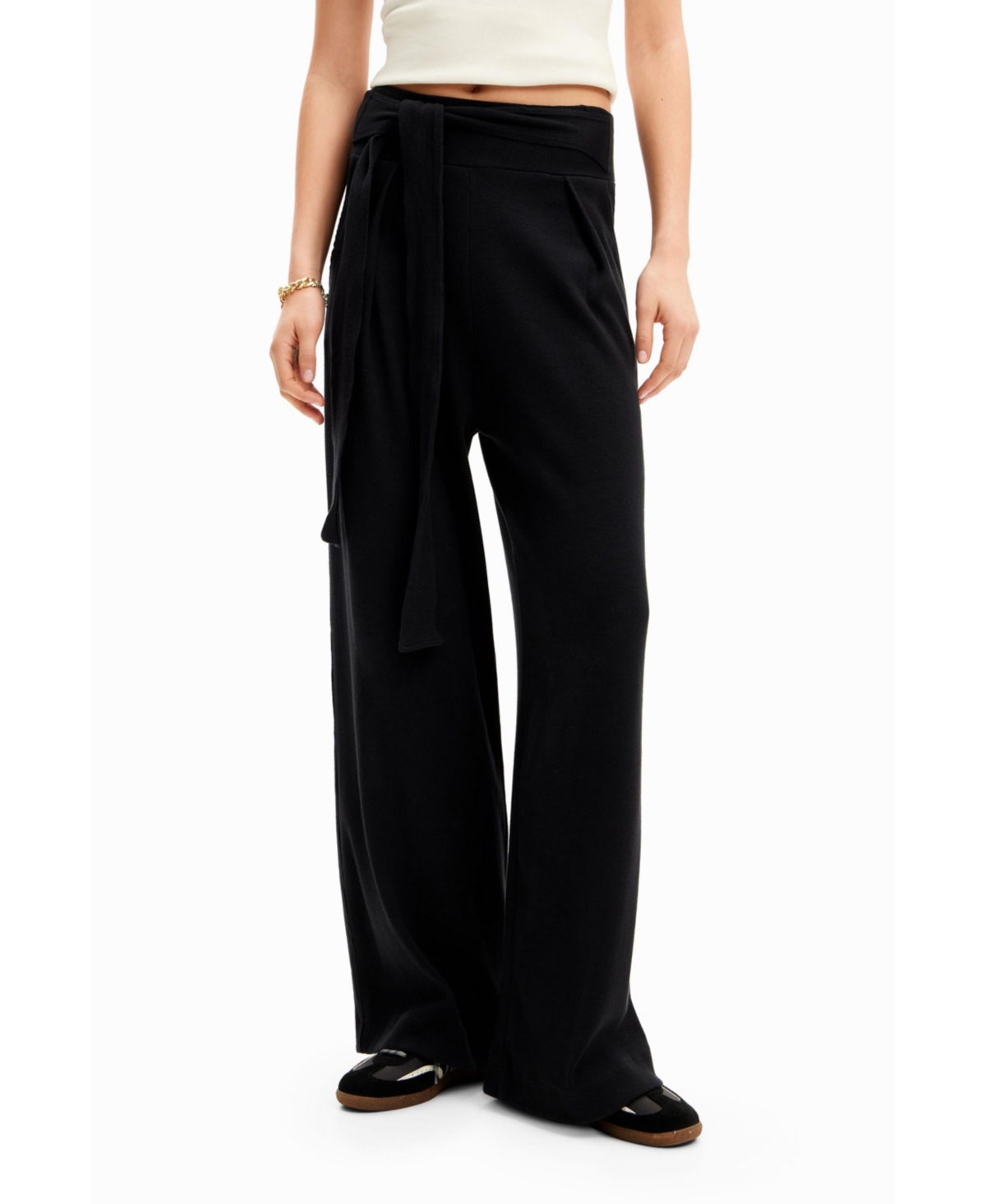 Desigual Women's Wide-leg knit trousers