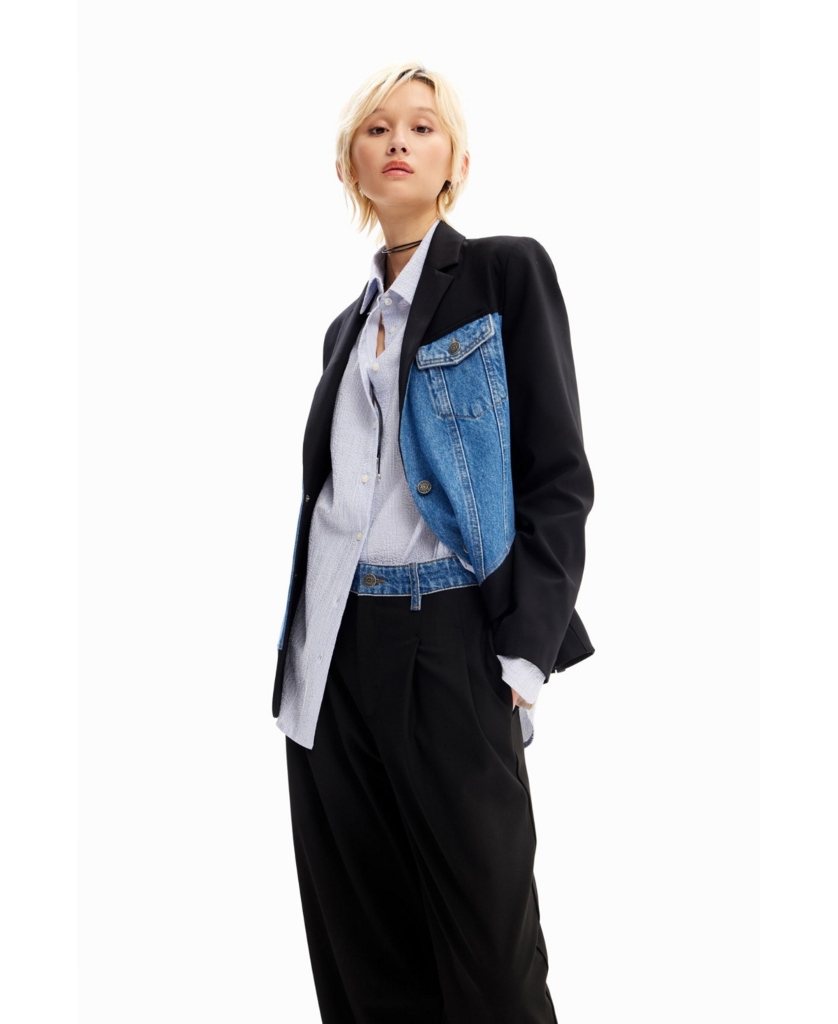 Desigual Women's Hybrid tailored trousers