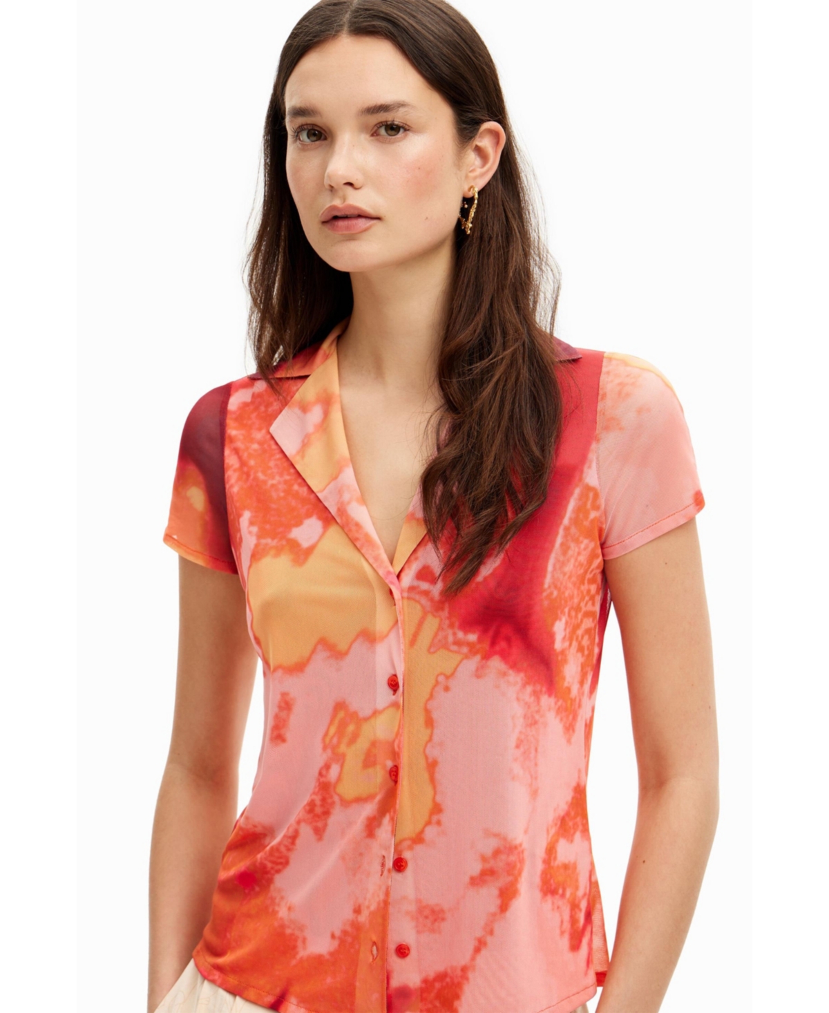 Desigual Women's Tulle resort T-shirt