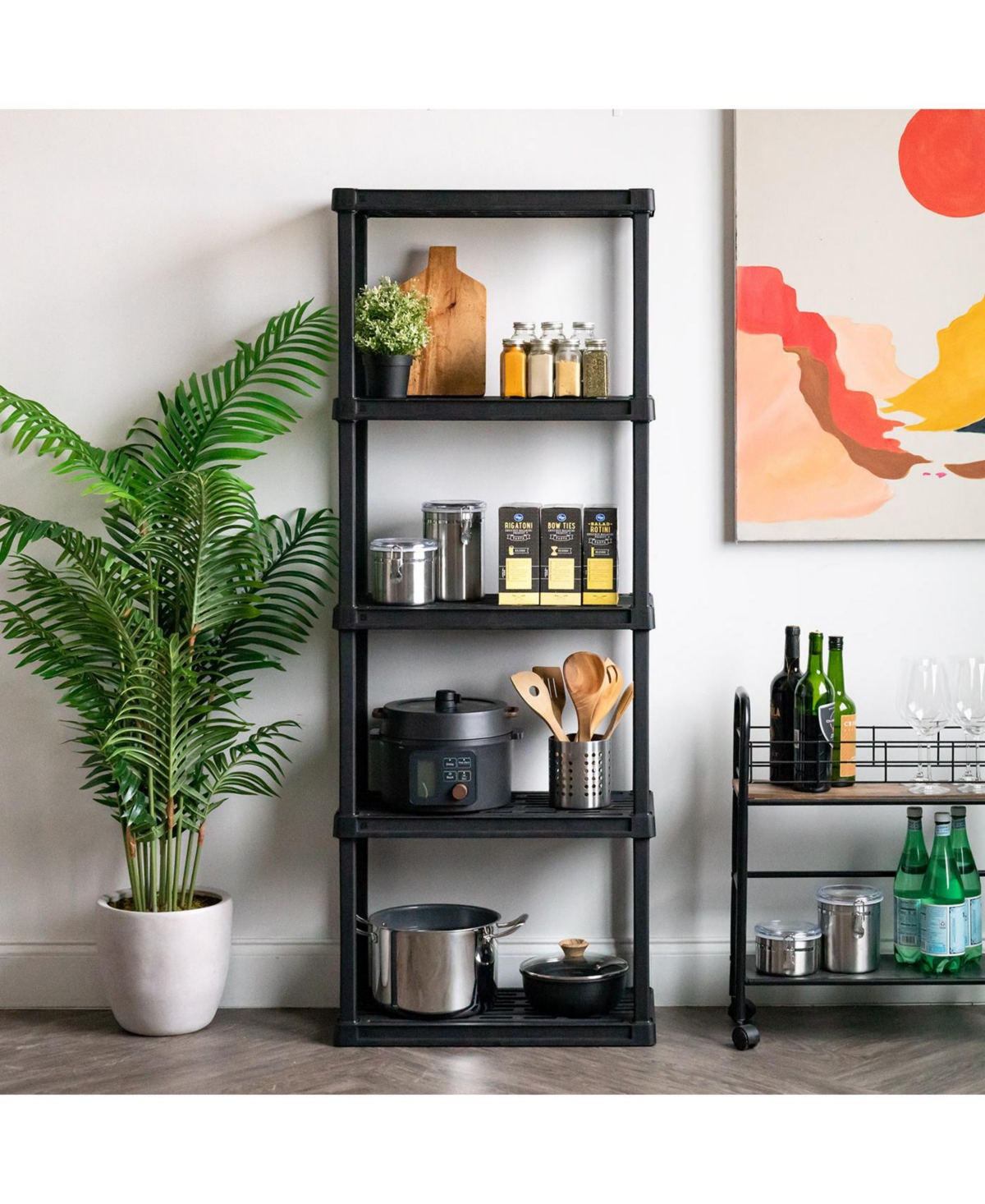 Iris Usa 5-Tier Shelving Unit, 64
