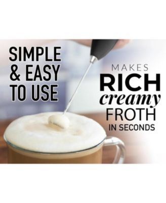 Milk Frother Pitcher Stencil Stirrer Set