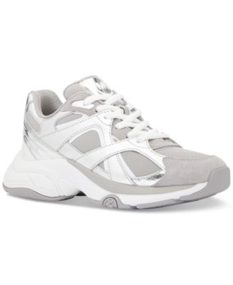 スニーカー MICHAEL MICHAEL KORS LEO TRAINER SNEAKERS Michael Kors MICHAEL Leo Lace-Up Trainer Sneakers - Macy's
