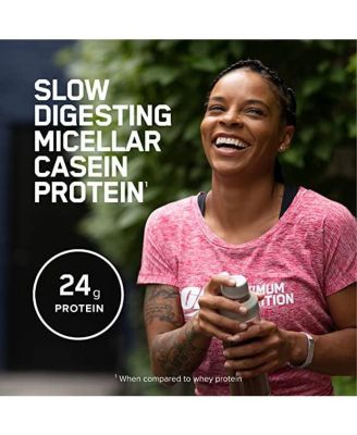 Naturally Flavored Gold Standard 100% Casein Drink Mix, Creamy Vanilla, 3.86 lb, 53 Servings