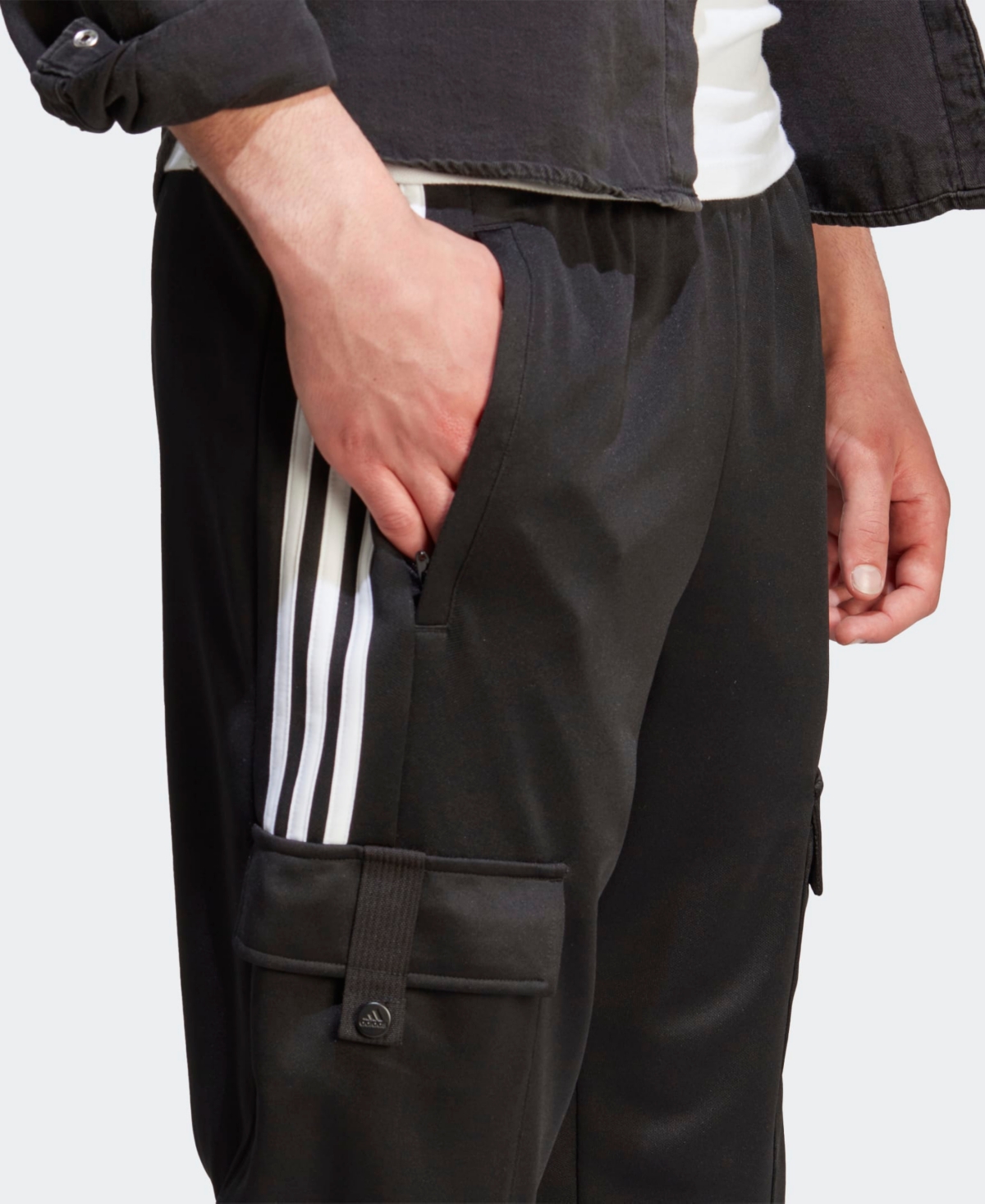 adidas Men's Tiro Sportswear Cargo Pants -White
