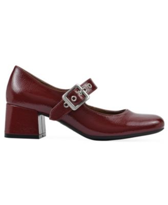 Women's Lasso Mary Jane Block Heel Pumps