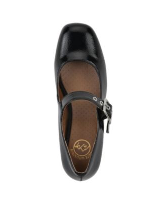 Women's Lasso Mary Jane Block Heel Pumps