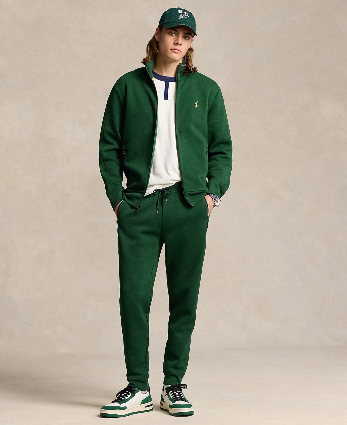 Polo Ralph Lauren Men's Double-Knit Track Jacket