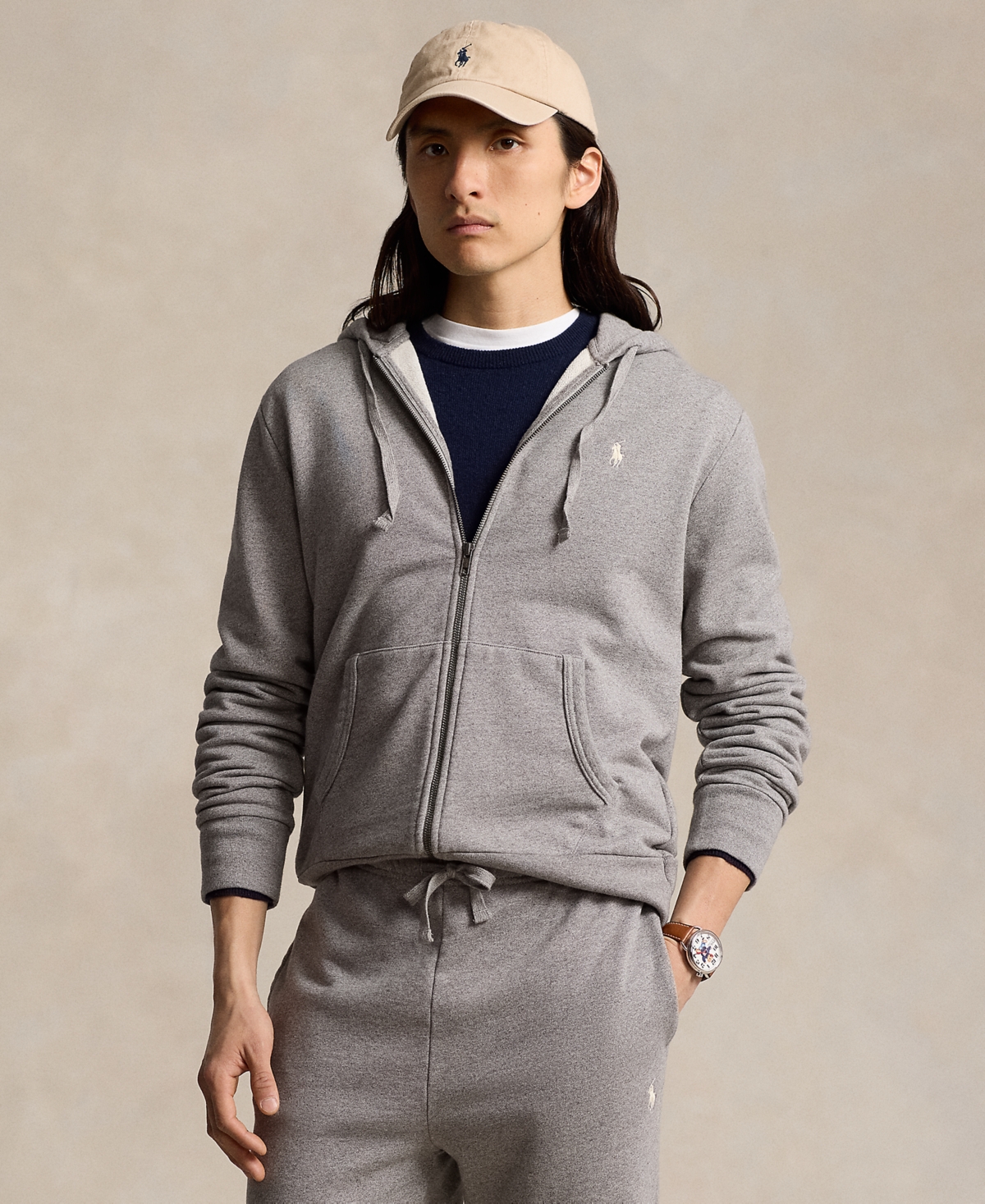 Polo Ralph Lauren Men's Cotton Loopback Terry Full-Zip Hoodie