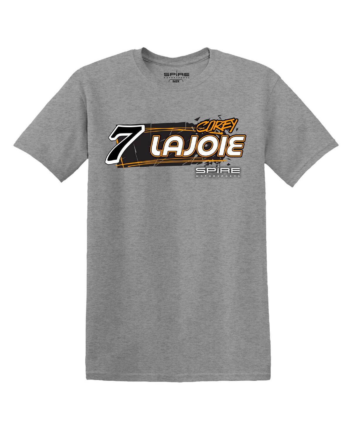 E2 Apparel Men'sCorey LaJoie Celsius Car T-Shirt - Heather Charcoal