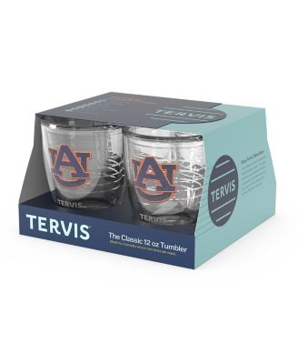 Auburn Tigers 4-Pack 12oz. Emblem Tumbler Set